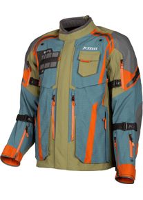 Klim Badlands Pro A3, textile jacket Gore-Tex , color: Olive/Petrol/Orange/Grey , size: XL