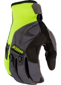 Klim Impact, guanti , colore: Nero/Grigio Scuro/Giallo Fluo , dimensione: XXL