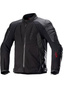 Alpinestars Proton, textieljas waterdicht , kleur: zwart/zwart , maat: S