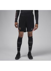 Paris Saint-Germain Strike Derde Jordan Dri-FIT knit voetbalshorts voor heren - Zwart