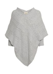 Cream Dames Cape 'Holiday' grijs XS-XL
