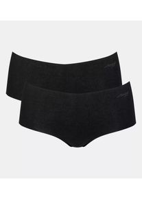 Sloggi - Culotte courte - Noir 000L - Sloggi Zero Modal .