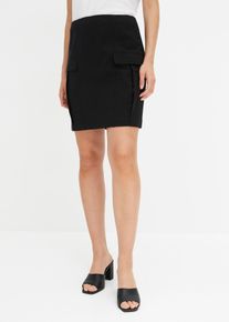 Cargo rok - zwart - maat 46 - bonprix