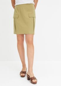 Cargo rok - groen - maat 38 - bonprix
