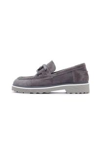 Derimod Dames Instappers grijs / wit 36