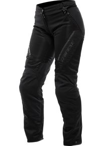 Dainese Drake 2 Super Air, pantalon textile femme , couleur: Noir/Noir , taille: 50