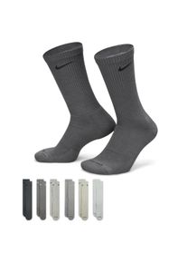 Chaussettes de training mi-mollet Nike Everyday Plus Cushioned (6 paires) - Multicolore