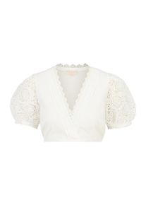 Krüger Dirndl Krüger Madl Bluză tradițională (Oktoberfest) Femei bej, Mărimea 46