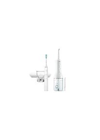 Philips Elektrische Zahnbürste Sonicare DiamondClean 9000 HX3866/41 - tooth brush and oral irrigator set - white