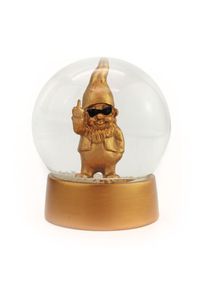 WINKEE - Snow Globe - Snow Globe Gnome - Gold