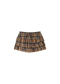 Bershka Spódnica dla kobiet brązowy / karmelowy / czarny / biały Rozmiar 34