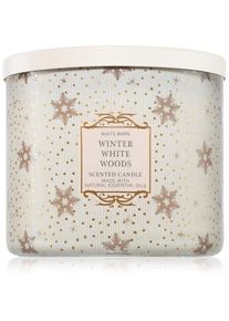 Bath & Body Works Bath & Body Works Winter White Woods candela profumata 411 g