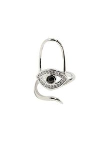 SOHI Anello ' Love ' Donna - nero / argento