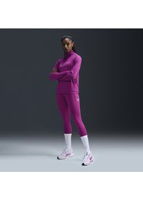 Nike Fast 7/8-hardlooplegging met halfhoge taille en zakken voor dames - Paars