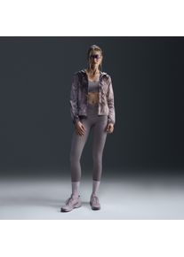 Nike Trail Go 7/8-legging met hoge taille, zakken en complete ondersteuning voor dames - Grijs