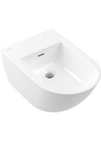 Villeroy & Boch Villeroy und Boch Subway 3.0 Wand-Bidet 44700001 37,5x56cm, 1 Hahnloch, mit Überlauf, weiß