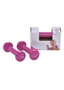 Pader top / VIT dumbbell with vinyl coating, 0,5 kg, pink