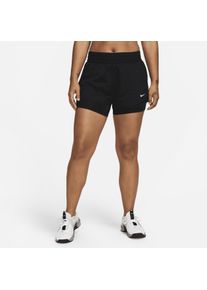 Short 2-en-1 à taille mi-basse 8 cm Dri-FIT Nike One pour femme - Noir