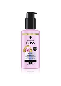 Schwarzkopf Gliss Liquid Silk siero senza risciacquo per capelli più forti e luminosi Shine Booster 100 ml