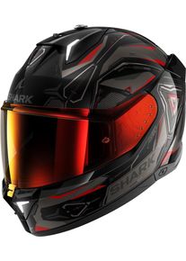 SHARK Skwal i3 Linik, kask integralny , kolor: czarny/szary/czerwony , rozmiar: L