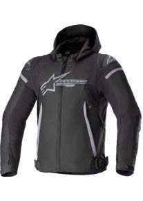 Alpinestars Zaca, kurtka tekstylna wodoodporna , kolor: czarny/ciemnoszary , rozmiar: 4XL