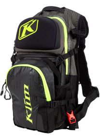 Klim Nac Pak, sac à dos , couleur: Noir/Gris/Jaune Néon , taille: Taille unique