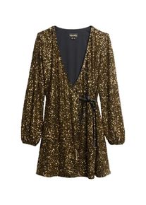 Superdry Dames Jurk goud 44