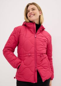 Veste matelassée à capuche - fuchsia - taille 48 - bonprix