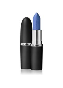 MAC Cosmetics MACximal Sleek Satin Lipstick rossetto idratante in crema colore Tilted Denim 3,5 g