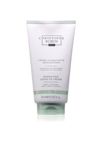 Christophe Robin Hydrating Leave in cream crema per capelli per la brillantezza dei capelli secchi e fragili 150 ml