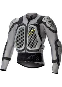 Alpinestars Bionic Action V2, protector jacket , color: Grey/Black/Neon-Yellow , size: XL