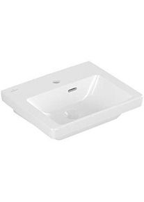 Villeroy & Boch Villeroy und Boch Subway 3.0 Handwaschbecken 4370FK01 45x37cm, mit Hahnloch/mit Überlauf, weiß