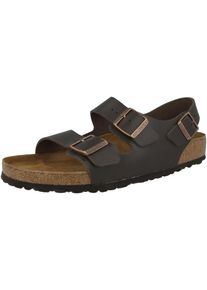 Birkenstock Sandały 'Milano' dla mężczyzn ciemnobrązowy Rozmiar 40