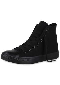 VAN HILL Sneaker high 'Owen' Herren schwarz Größe 37 Unifarben