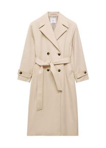 Mango Dames Tussenmantel 'Angela' crème XS