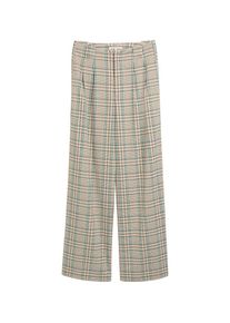 Tom Tailor Denim Dames Broek beige / blauw / geel 44