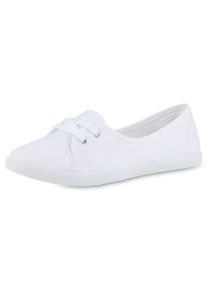 VAN HILL Ballerina 'Allison' Damen weiß Größe 36