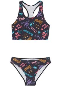 Meisjes bikini (2-dlg. set) - zwart - maat 176/182 - bonprix