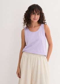 Katoenen longtop (set van 5) - paars - maat 56/58 (3XL) - met katoen - bonprix