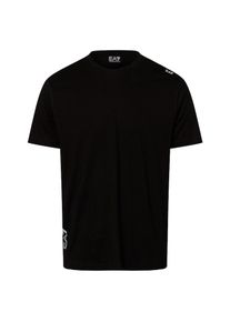 EA7 Emporio Armani Heren Shirt lichtgrijs / zwart S
