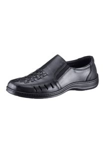 Airsoft Herren Slipper in schwarz ,Größe 40, Witt, 100% Glattleder