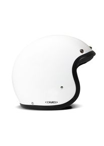 DMD Retro Solid White Jethelm (wei&szlig;)