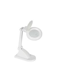 Velleman Lámpara de aumento, lámpara de ahorro de energía de la ronda 12W, Dioptre 3 + 12, ideal para trabajos de precisión, blanco