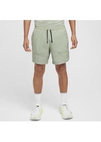 Nike Stride Dri-FIT hardloopshorts met binnenbroek voor heren (18 cm) - Groen