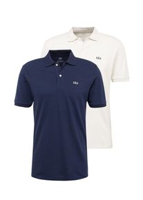 GAP Poloshirt Herren dunkelblau / weiß Größe XS