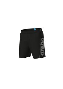 arena Szorty kąpielowe do kolan 'FUNDAMENTALS LOGO BOXER' dla mężczyzn czarny / biały Rozmiar L