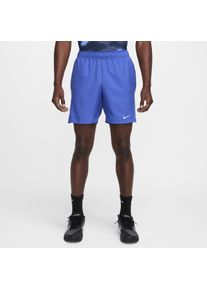 NikeCourt Victory Dri-FIT tennisshorts voor heren (18 cm) - Blauw