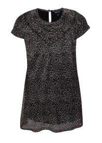 Bruuns Bazaar Kids Jurk 'Marie Louise' donkerbeige / lichtbruin / zwart 104