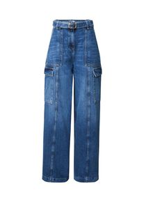 TWINSET Dames Cargojeans blauw denim 26