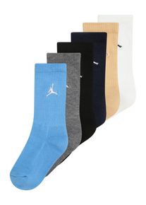 Jordan Sokken 'ESSENTIALS' beige / navy / hemelsblauw / grijs gemêleerd / zwart / wit 27-28